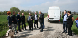 Objazd dróg przez radnych powiatowych