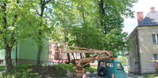 Trwa modernizacja oświetlenia ulicznego przy ul. Szpitalnej