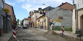 Ulice wyłączone z ruchu ze względu na przebudowę ul. Piłsudskiego