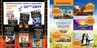 Sierpniowy repertuar kinowy i wydarzenia z CKiS