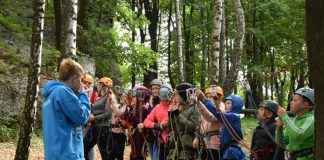 Adrenalina w Parku Linowym na wycieczce z CKiS