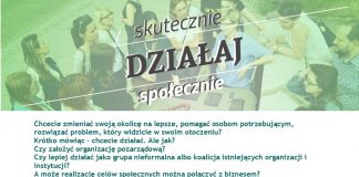 Skutecznie działaj społecznie