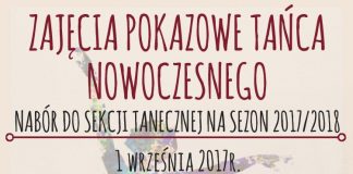 Zajęcia pokazowe tańca nowoczesnego w CKiS