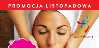 Listopadowa PROMOCJA na masaż w CKiS