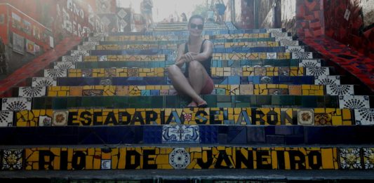 Rio i schody Escadaria Selaron