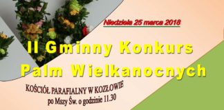 Kozłowski konkurs na Palmę i Jarmark Wielkanocny – zapowiedź