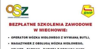 Bezpłatne szkolenia zawodowe w Miechowie