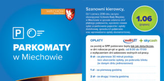 Parkomaty w Miechowie