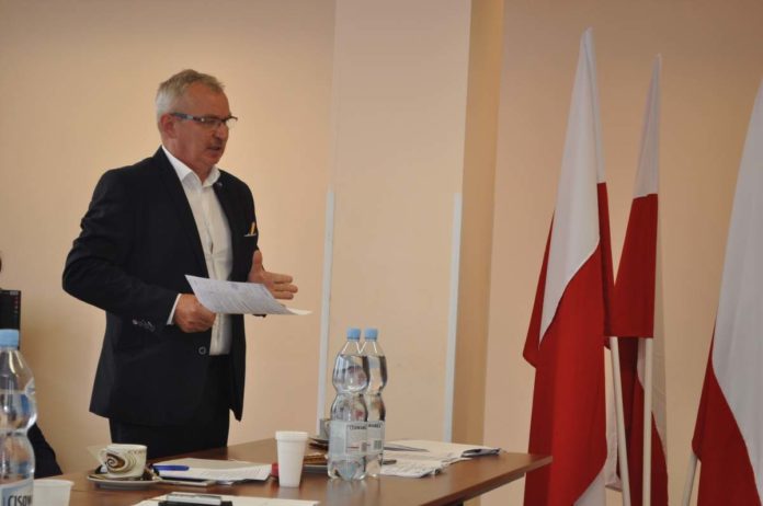 Wójt gminy Charsznica Jan Żebrak