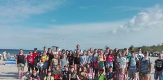 Uczniowie z Książa Małego na Zielonej szkole nad morzem