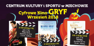 „Dywizjon 303”, „Kler”… Wrześniowe propozycje miechowskiego Kina „Gryf”