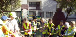 Jesienne, bezpieczne zabawy w Antolce