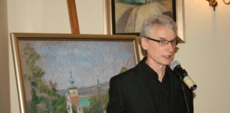 O historii ziemi miechowskiej w Grzymałowie Ireneusz Trybulec w "Jabłoniowym Sadzie"