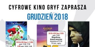 Grudniowy repertuar Kina „Gryf”