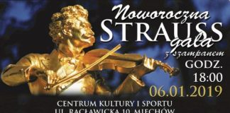 W niedzielę 6 stycznia Gala Noworoczna ze Straussem w CKiS