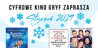 Styczeń 2018 w miechowskim Kinie „Gryf”