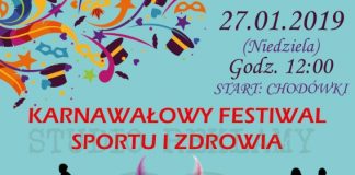 Karnawałowy Festiwal Sportu i Zdrowia – w niedzielę 27 stycznia w Chodówkach