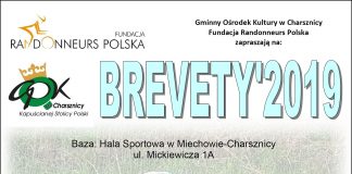 Rowerowe Brevety 2019 z charsznickim GOK-iem