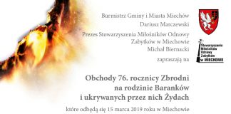 Obchody 76. rocznicy egzekucji rodziny Baranków – program uroczystości