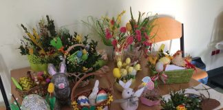 Ozdoby wielkanocne uczniów z Książa Wielkiego