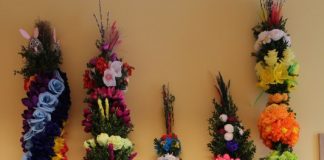 XV edycja gołczańskiego konkursu „Najstrojniejsza palma wielkanocna” za nami kategoria oddziały przedszkolne i klasy I-III, miejsca od I do III