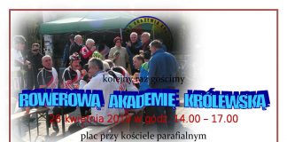 Rowerowa Akademia Królewska w niedzielę przejazdem w Kozłowie