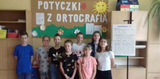 „Potyczki z ortografią” w SP Książ Mały
