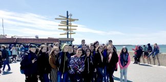 Uczniowie podstawówki z Książa Wielkiego na zielonej szkole we Władysławowie