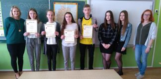 I miejsce w konkursie języka niemieckiego dla Klaudii Iwańskiej z Książa Wielkiego