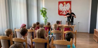 Dzieciaki na 5+ z wizytą w Urzędzie Gminy i Miasta