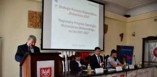O strategii Małopolski w miechowskim Starostwie