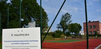 Nowe boisko przy SOSW w Zagorzycach