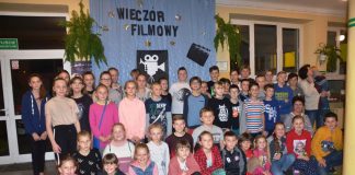 Wieczór filmowy w SP Książu Małym