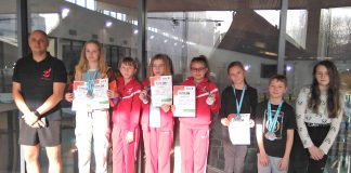 Miechowscy adepci pływania z sukcesami w Nowym Targu