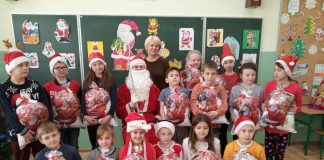 Mikołaj zawitał do szkoły w Antolce