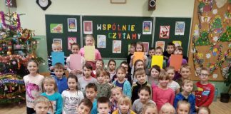 Wspólne czytanie oraz konkurs plastyczny w świątecznym nastroju w Antolce