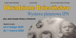 Wystawa IPN „Ukradzione dzieciństwo” prezentowana w Kozłowie