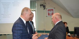 XIV sesja Rady Gminy Gołcza z życzeniami dla sołtysów