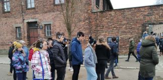 Uczniowie z Antolki w Auschwitz-Birkenau