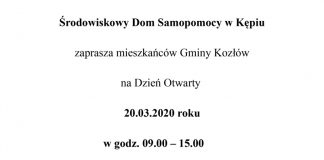 Dzień Otwarty w ŚDS Kępie