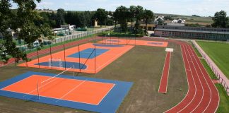 Boisko Zespołu Szkół Nr 2 gotowe