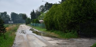 Drogi powiatowe po ostatnich ulewach