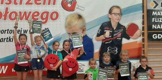 Sukcesy Sekcji Tenisa Stołowego GOK Charsznica