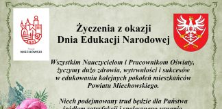 Życzenia i nagrody starosty z okazji Dnia Edukacji Narodowej