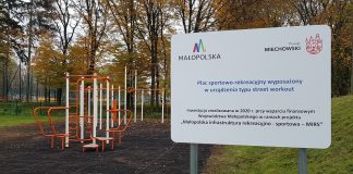 Na boisku LO w Miechowie będzie można uprawiać street workout
