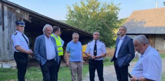 Wojewoda Małopolski z Wicemarszałkami odwiedzili poszkodowanych w Powiecie Miechowskim