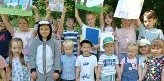 „Plenerowe bajania” w Szkole Podstawowej w Antolce