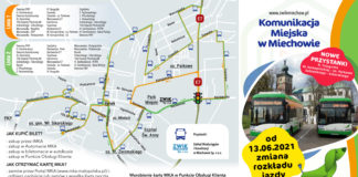 Od 13 czerwca nowy rozkład i przystanki autobusowe w Miechowie