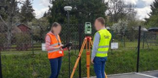 Prace geodezyjne w Gminach Racławice i Słaboszów
