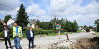 Racławicki trakt drogowy w przebudowie